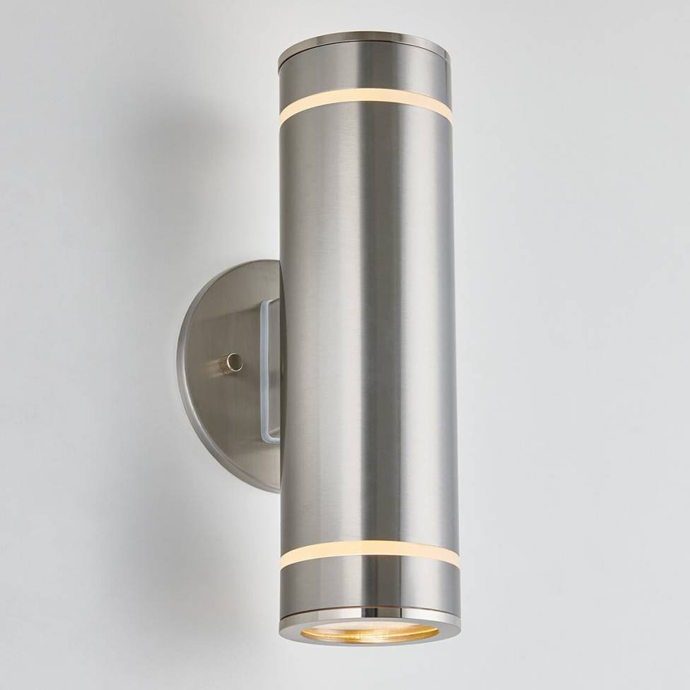 C7 Stainless Steel Outdoor Wall Light Artika Costco Next