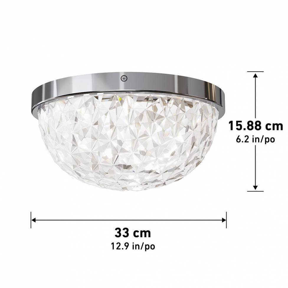 Carat Integrated LED Flush Mount Light