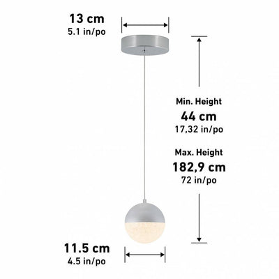 Sparkle 1 Light LED Pendant