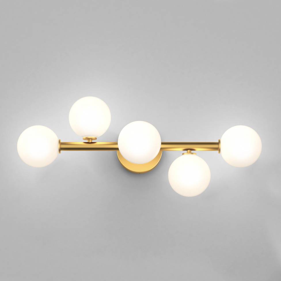 Bloom Integrated LED Vanity Light Gold