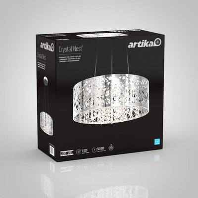 Crystal Nest Integrated LED Pendant Light