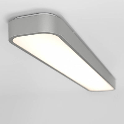 Europa 36 LED Flush Mount Light Silver - With Remote