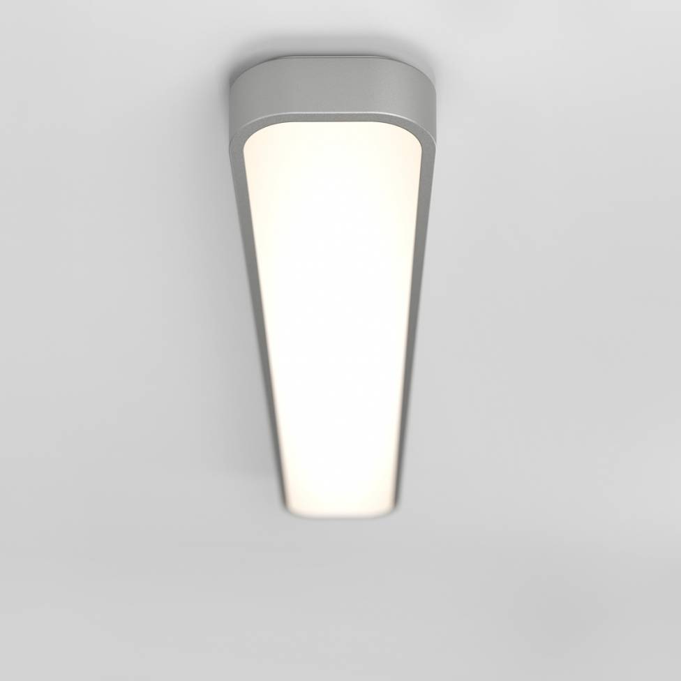 Europa 36 LED Flush Mount Light Silver - With Remote