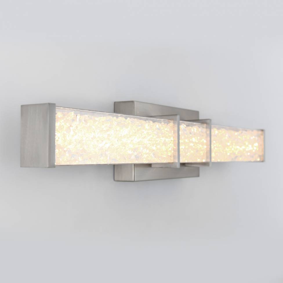 Royale Brushed Nickel Integrated LED Vanity Light